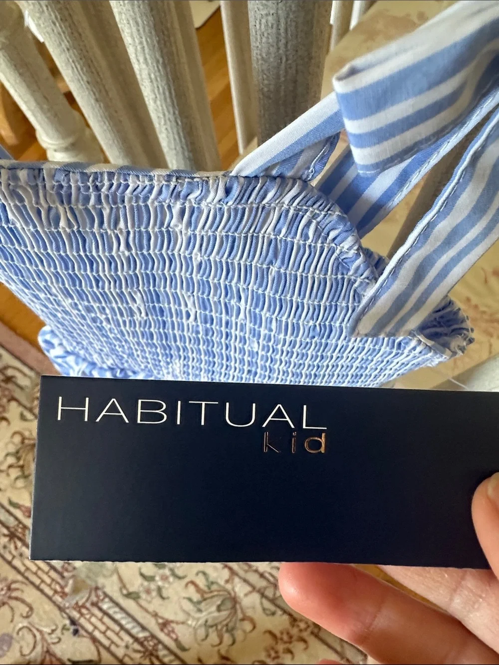 Habitual blue straps